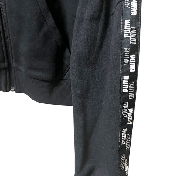 Puma Black Zip-Up Jacket - Picture 4 of 4